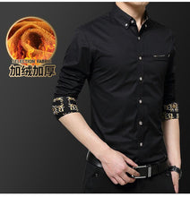 Load image into Gallery viewer, 男士保暖衬衫
