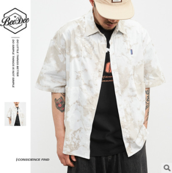 夏季薄款翻領襯