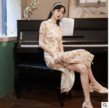 Load image into Gallery viewer, 雙層旗袍連衣裙
